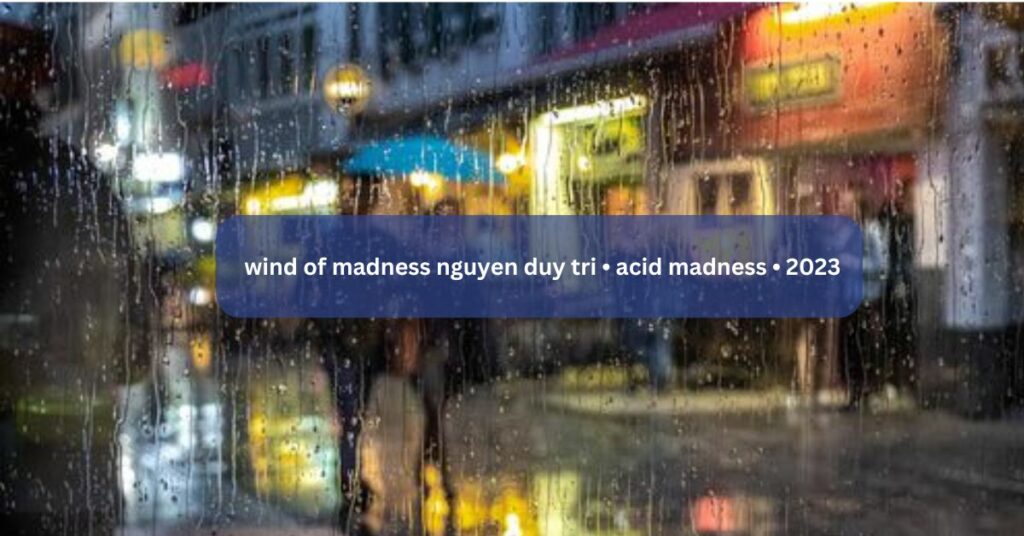 wind of madness nguyen duy tri • acid madness • 2023